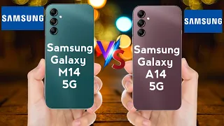 samsung galaxy m14 5g vs samsung galaxy a14 5g | full comparison