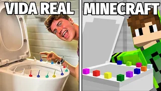 Fiz Trolagens da VIDA REAL no Minecraft