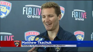 Matthew Tkachuk Energized By Trade To Florida Panthers