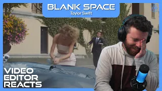 Video Editor Reacts to Taylor Swift - Blank Space