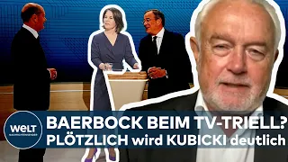 BUNDESTAGSWAHL 2021: TV-Triell? "Dass Baerbock noch auftreten darf, ist nicht mehr zu rechtfertigen"