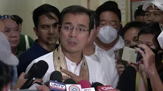 Isko Moreno interview in Porac, Pampanga