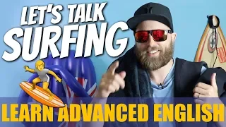 How to Talk about SURFING in English | Beach & Ocean Vocabulary