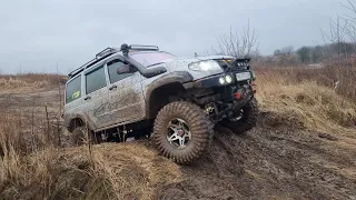 Лучший УАЗ Патриот спасает JEEP Grand Cherokee WJ и ушел в #OFFROAD