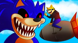 DISTRUGGIAMO SONIC.EXE INDEMONIATO GIGANTE CON DELLE MACCHINE ESPLOSIVE! *MAPPA ESCLUSIVA HORROR*