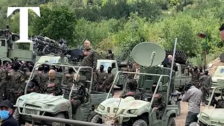 Hezbollah stages war games aimed at Israel