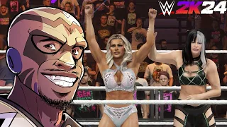 ITS TIFFY TIME BABY! | TIFFANY'S UNIVERSE MODE PART 1 | WWE 2K24