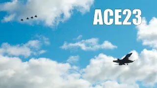 ACE23 Exercise Action: F-15E Gripen F/A-18 Hornet Operating - ACE23 [4K]