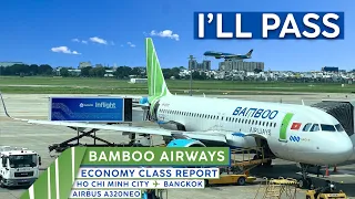 BAMBOO AIRWAYS A320 Economy Class【4K Trip Report Ho Chi Minh City to Bangkok】🎄 #FLIPFLOPMAS Ep. 8