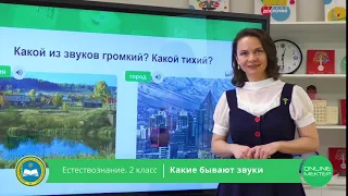 2 класс. Естествознание. Какие бывают звуки. 22.04.2020.