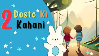 2 Dosto ki Kahani | Respecting Nature's Beauty: A Moral Story for Children | #kidsvideos