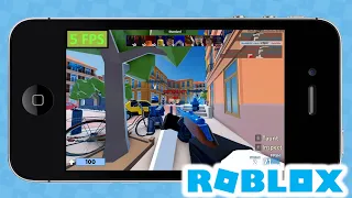 How is Roblox still supported on the iPhone 4s? (Laggy Gameplay)