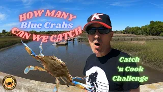 Catching Monster Blue Crabs: Catch n Cook Challenge