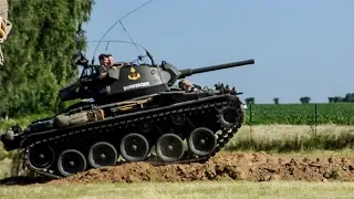 M24 Chaffee in action!!! (Locomotion en Fête 2019)