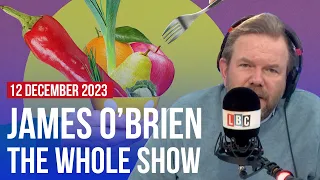 What happened to veganism? | James O'Brien - The Whole Show