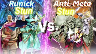 Runick Stun vs Anti-Meta Stun. Who Out-Stuns the Stun Deck? Warning: SUPER TOXIC!