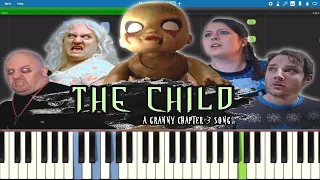 Random Encounters - Granny Chapter 3 The Musical: The Child - Piano Tutorial