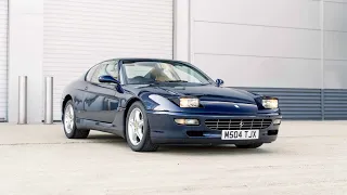 1995 Ferrari 456 GT - a classic V12 grand tourer in Blu Le Mans and tan.