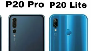 Huawei P20 Pro vs Huawei P20 Lite (Nova 3e) | Side by Side comparison | Techno Productions