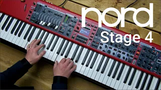 Nord Stage 4 Factory Presets Demo - No Talking