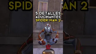 AÚN MÁS DETALLES ALUCINANTES DE SPIDER-MAN 2 #SpiderMan2 #SpiderMan #Marvel #PS5 🤯