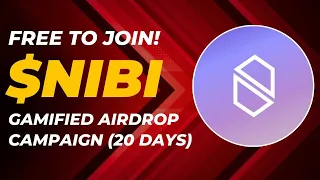 [EARLY] $NIBI GAMIFIED ENGAGEMENT AIRDROP - EARN NIBI POINTS FOR FREE NOW!