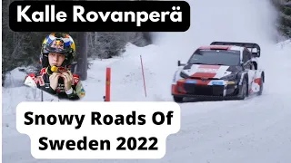 Kalle Rovanperä Test Rally Sweden 2022