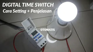 Mudah! Ternyata Cuma Gini... | Cara Setting DIGITAL TIME SWITCH THC15A Beserta Penjelasannya