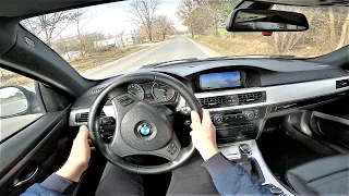 BMW E92 320d 2.0D 184HP (2012) POV Test Drive & Acceleration 0-100 | 4K #113