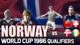 NORWAY World Cup 1986 Qualification All Matches Highlights | Road to Mexico