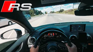 The Most BRUTAL Sound - Audi RS3 POV [4K]