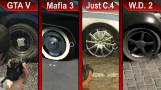 THE BIG COMPARISON | GTA V vs. Mafia III vs. Just Cause 4 vs Watch Dogs 2 | PC | ULTRA