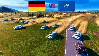 60,000 NATO ARMY vs 60,000 GERMAN ARMY - WARNO