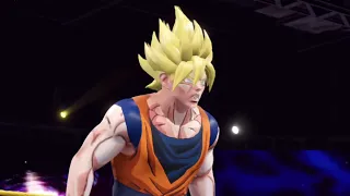 Goku vs. Vegeta - WWE 2K22