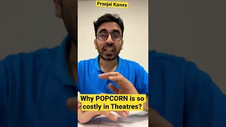 Why POPCORN 🍿 is so Expensive in Movie Theatres? #shorts