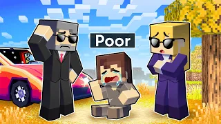 Adopted By BILLIONAIRE Family In Minecraft!