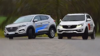 Hyundai Tucson и Kia Sportage