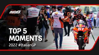 Top 5 Moto2™ Moments | 2022 #ItalianGP