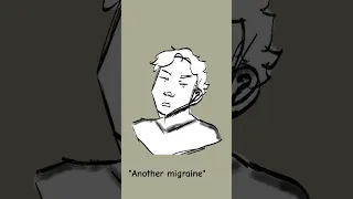 another day, another migraine #animatic #shorts #oc