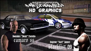 Need For Speed Most Wanted vs Fast and Furious HD Graphics - Blacklist 09 NFS MW