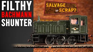 Wrecked Vintage Bachmann 03 Shunter | Can I Fix It?