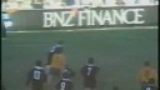 John Gallagher Try 1988 - All Blacks Vs Wallabies