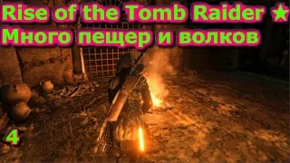 Rise of the Tomb Raider ★ Много пещер и волков ★ X4