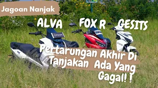 Pertarungan Di Tanjakan Gesits G1, Alva One, Dan Polytron Fox R. Ada Yang Gagal!!