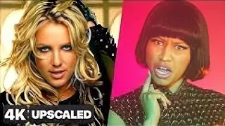 Britney Spears - Till the world ends Feat. Nicki Minaj 4k Upscale/1080p HD