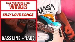 Paul McCartney And Wings - Silly Love Songs /// BASS LINE [Play Along Tabs]