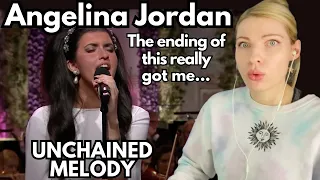 Vocal Coach Reacts: ANGELINA JORDAN 'Unchained Melody' Nobel Peace Prize Performance - Emotional!