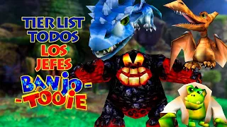 Tier List de todos los JEFES de BANJO TOOIE