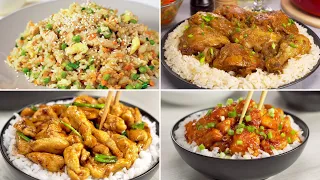 Super Delicious CHICKEN & RICE DINNERS! Easy Chicken & Rice Dinner 4 RECIPES From Around the World!