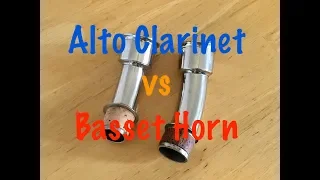 Alto Clarinet vs Basset Horn Sound Comparison